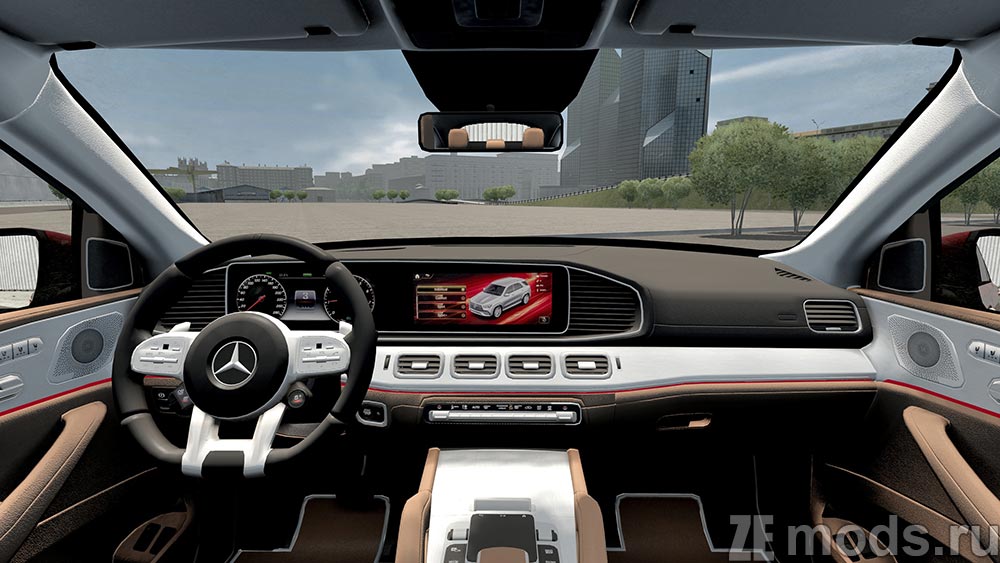 мод Mercedes-AMG GLE 53 Coupe для City Car Driving 1.5.9.2