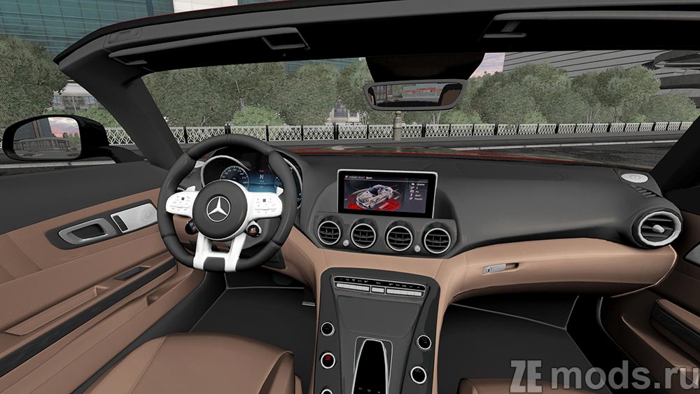 мод Mercedes-AMG GT C Roadster для City Car Driving 1.5.9.2