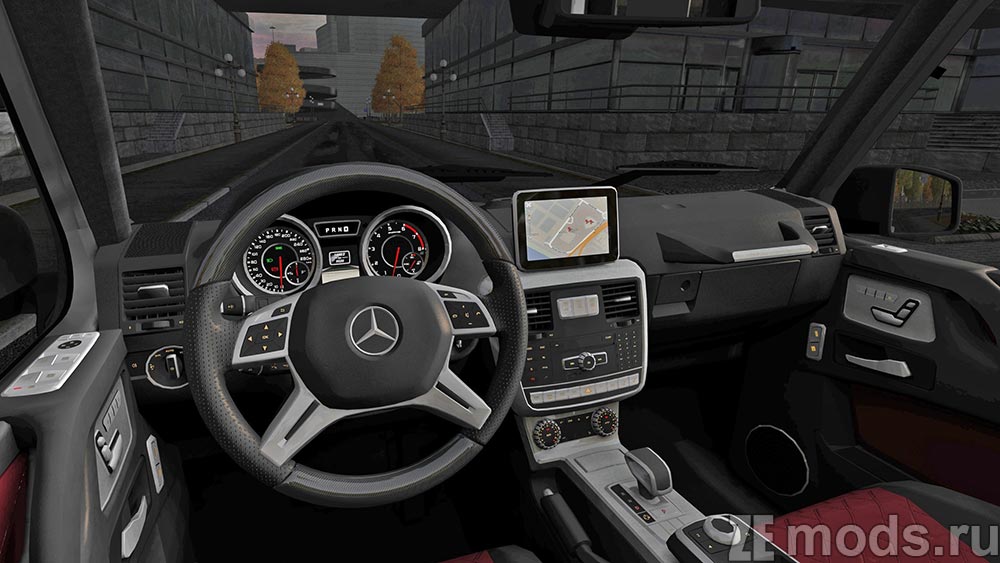 мод Mercedes-Benz G65 AMG для City Car Driving 1.5.9.2
