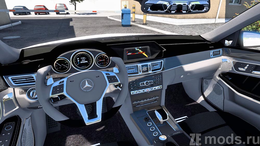 мод Mercedes-Benz W212 E63 AMG S для Euro Truck Simulator 2