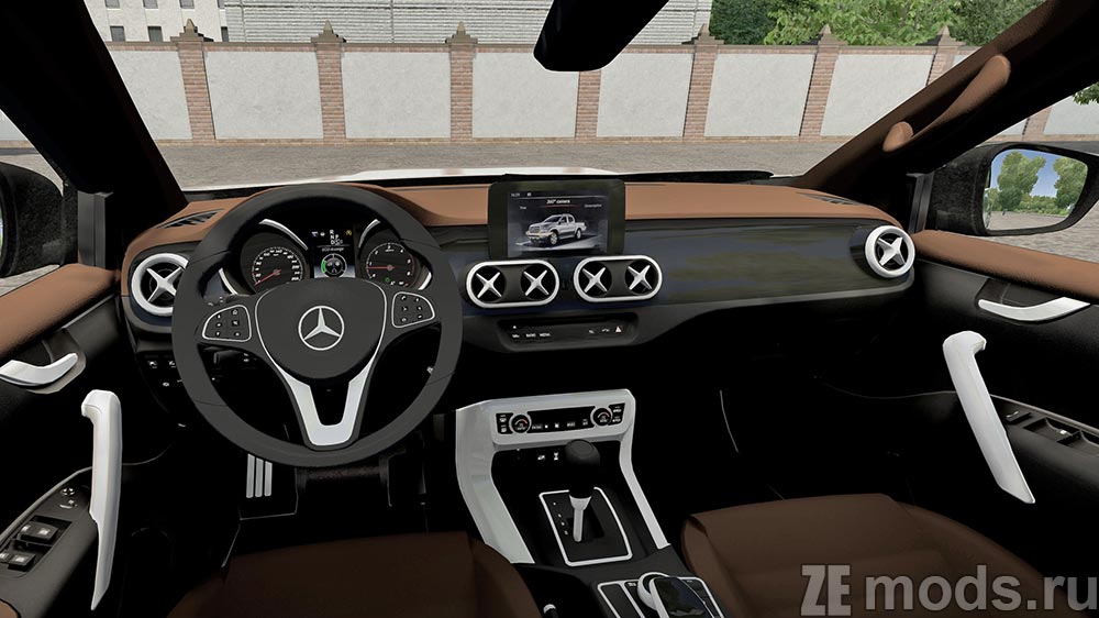 мод Mercedes-Benz X-Class 2019 для City Car Driving