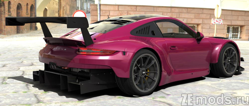мод Porsche 911 GT3 Street Turbo для Assetto Corsa
