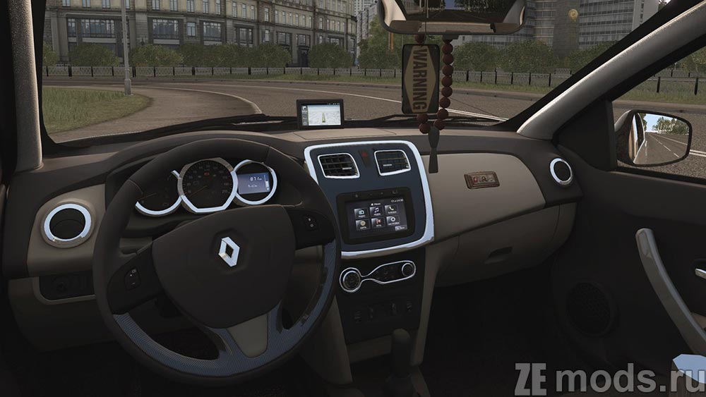 мод Renault Logan 2 Luxe Privilege для City Car Driving 1.5.9.2