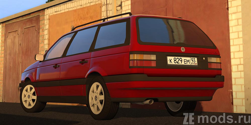 мод Volkswagen Passat B3 1993 для City Car Driving 1.5.9.2