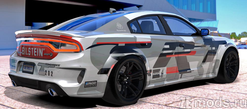 мод Dodge Charger SRT Hellcat Redeye Widebody для Assetto Corsa