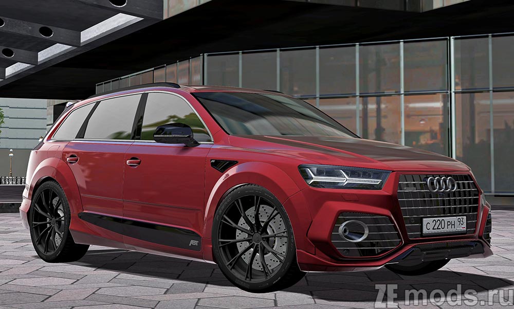 AUDI Q7 ABT для City Car Driving 1.5.9.2