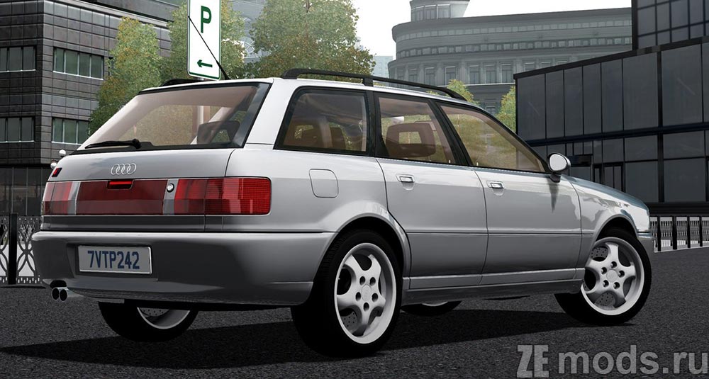 мод Audi RS2 Avant 1995 для City Car Driving