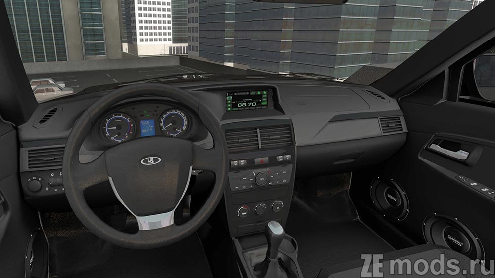 мод Lada Priora Sedan v2 для City Car Driving
