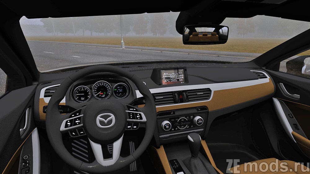мод Mazda 6 GY 2015 для City Car Driving