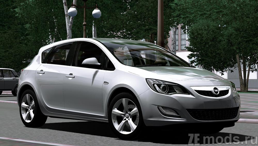 Opel Astra 2010 для City Car Driving 1.5.9.2