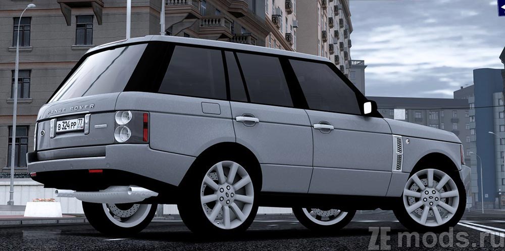 мод Range Rover Vogue Supercharged 2008 для City Car Driving