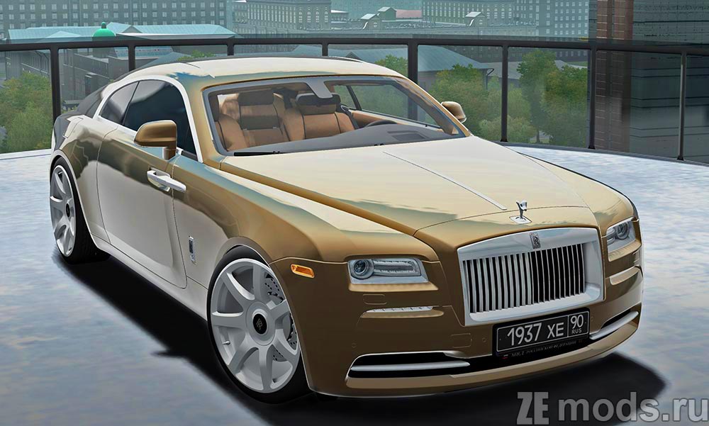 Rolls-Royce Wraith для City Car Driving 1.5.9.2