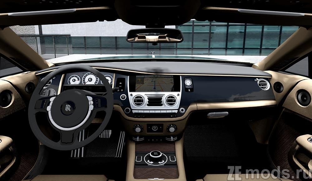 мод Rolls-Royce Wraith для City Car Driving