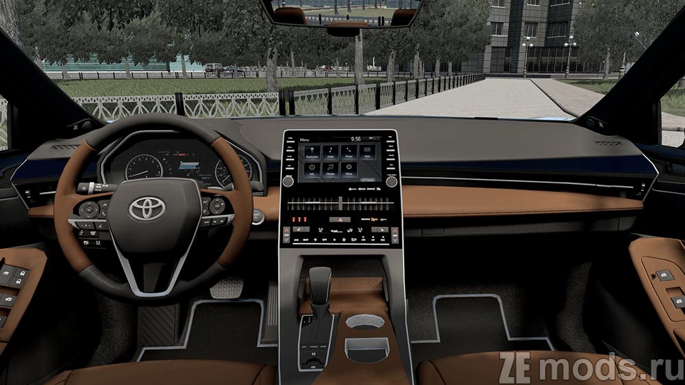 мод Toyota Avalon 3.5 2019 для City Car Driving