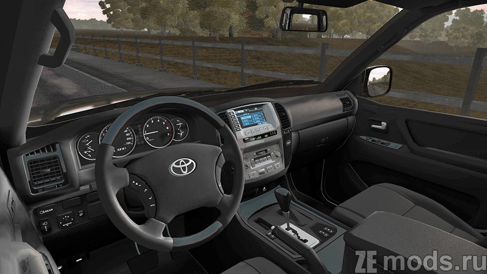 мод Toyota Land Cruiser 100 4.7 для City Car Driving