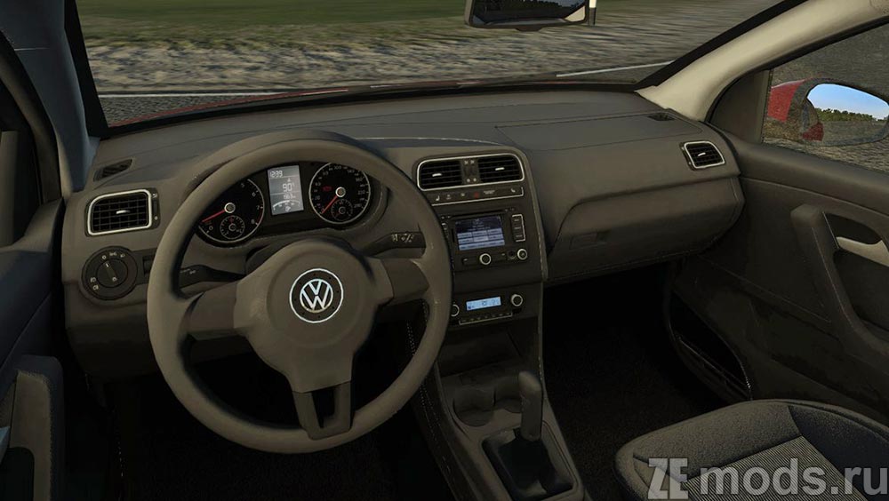 мод Volkswagen Polo TSI 2014 для City Car Driving