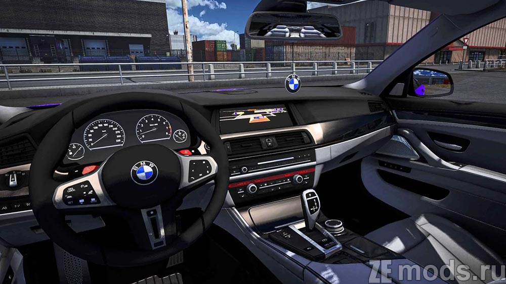 мод BMW M5 F10 для Euro Truck Simulator 2