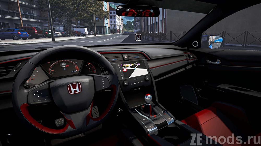мод Honda Civic Type R KF8 для Euro Truck Simulator 2