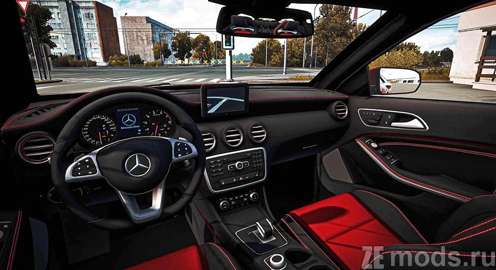 мод Mercedes-AMG C63 S для Euro Truck Simulator 2