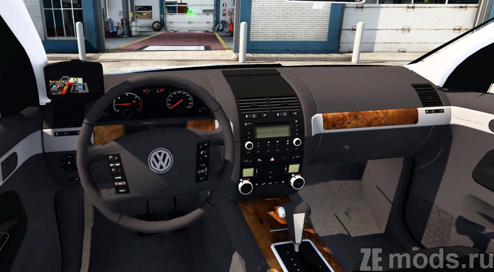 мод Volkswagen Touareg 7L для Euro Truck Simulator 2