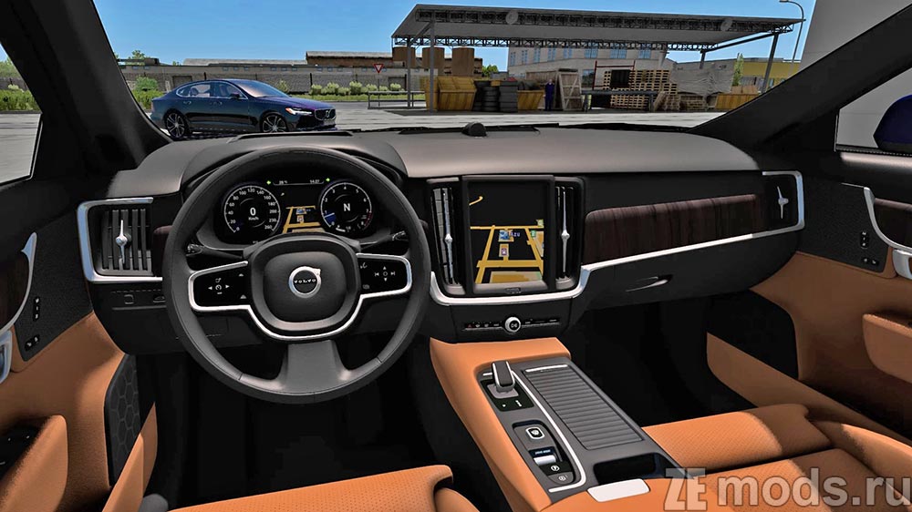 мод Volvo S90 2020 для Euro Truck Simulator 2