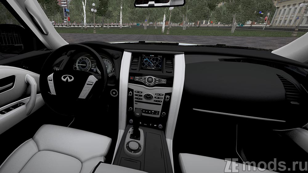 Infiniti QX80 2019 для City Car Driving
