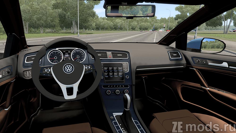 мод Volkswagen Golf Alltrack 2015 для City Car Driving