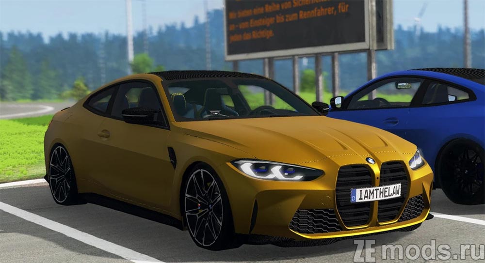 BMW M4 G82 Competition 2021 для BeamNG.drive