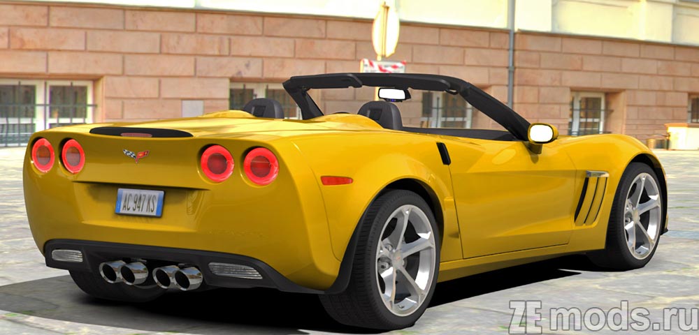 мод Chevrolet Corvette C6 Grandsport для Assetto Corsa