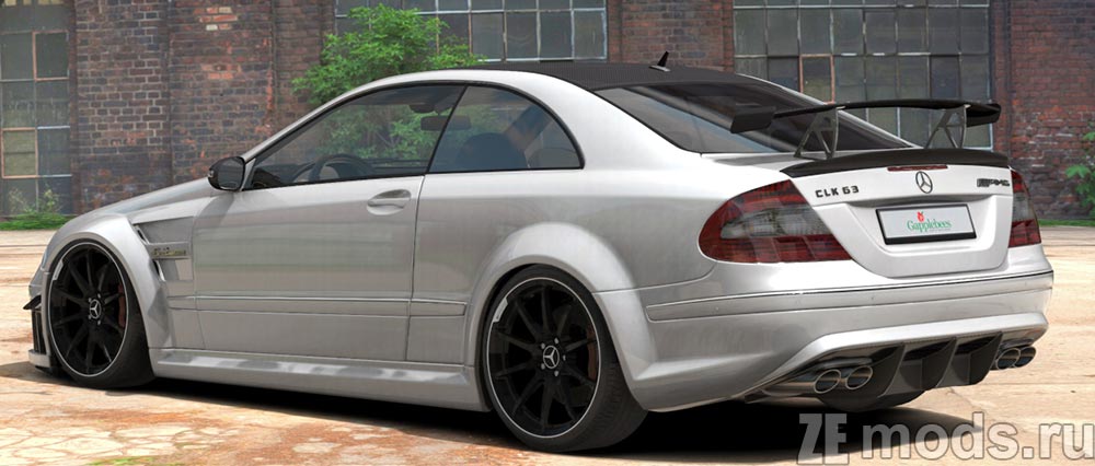 мод Mercedes-Benz CLK 63 AMG by Ceky для Assetto Corsa
