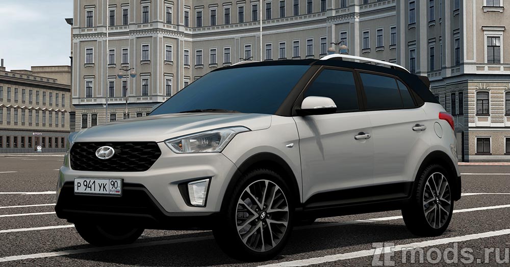 Hyundai Creta 2019 для City Car Driving 1.5.9.2