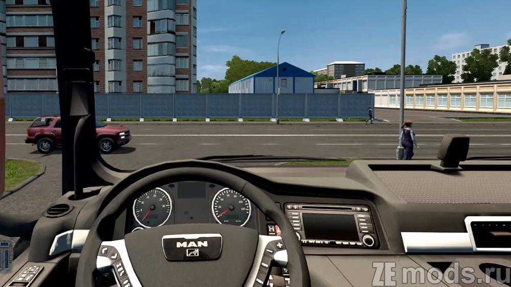 мод MAN TGS для City Car Driving