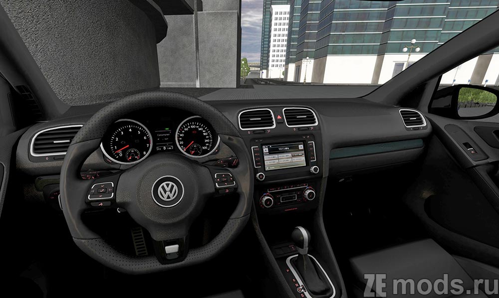 мод Volkswagen Golf 6R для City Car Driving