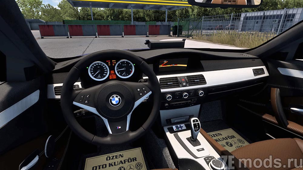мод BMW 5 E60 M-Tech для Euro Truck Simulator 2