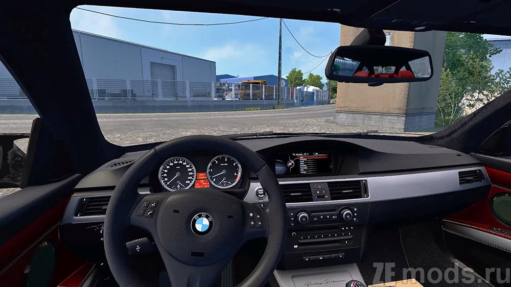 мод BMW E92 M-Tech для Euro Truck Simulator 2