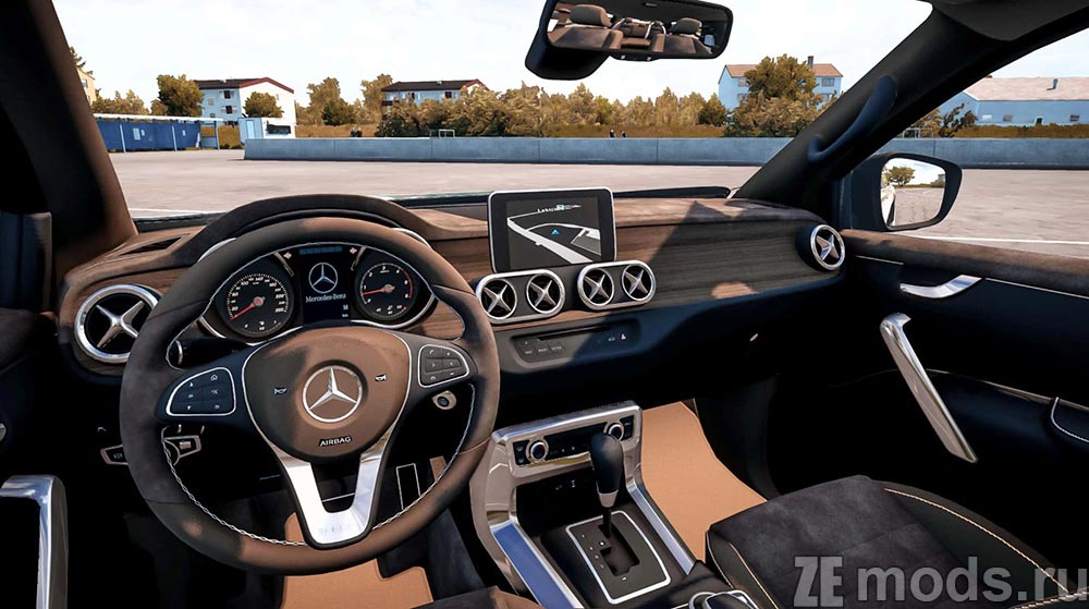 мод Mercedes-Benz X-Class 4Matic для Euro Truck Simulator 2