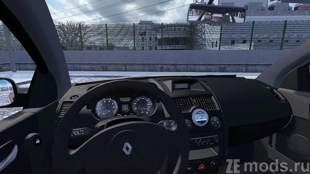 мод Renault Megane II для Euro Truck Simulator 2