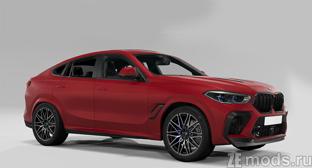 BMW X6 Competition 2019 для BeamNG.drive