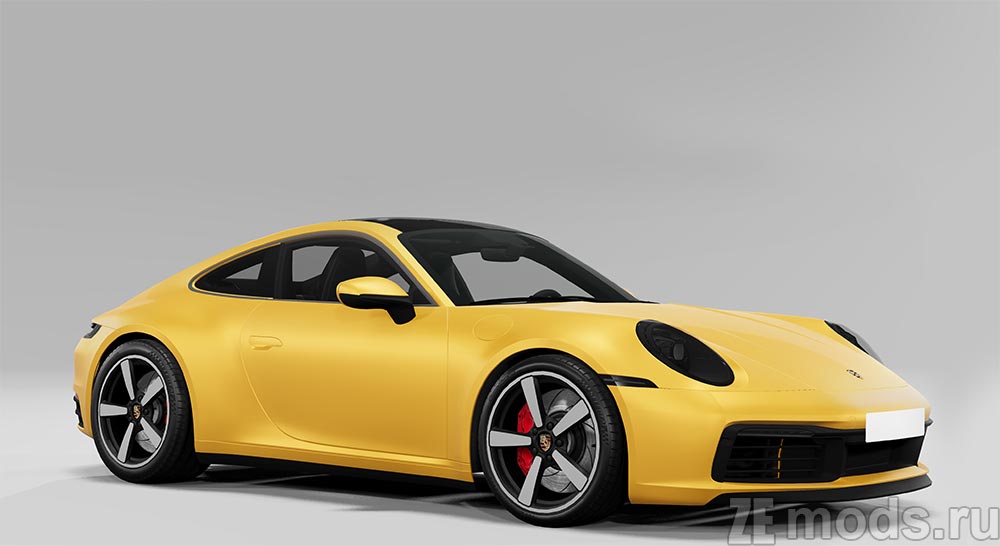 Porsche 911 (992) для BeamNG.drive