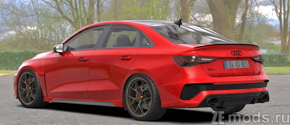 мод Audi RS3 Sedan 2022 для Assetto Corsa