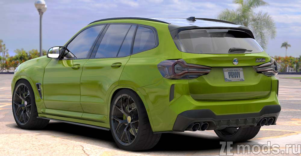 мод BMW X3M Competition 2022 Stage 3 для Assetto Corsa