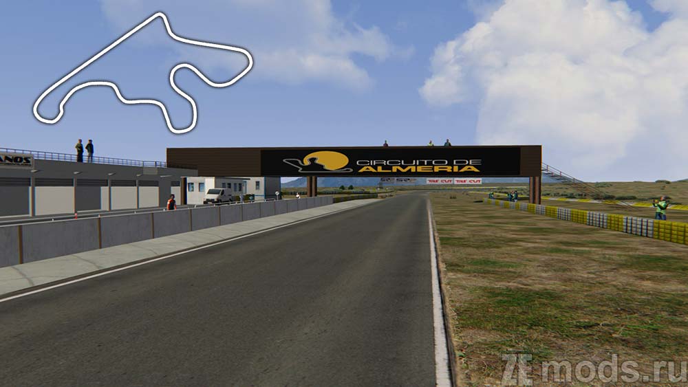 Карта "Circuito de Almeria" для Assetto Corsa