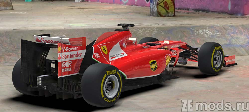 мод Ferrari F14 T для Assetto Corsa