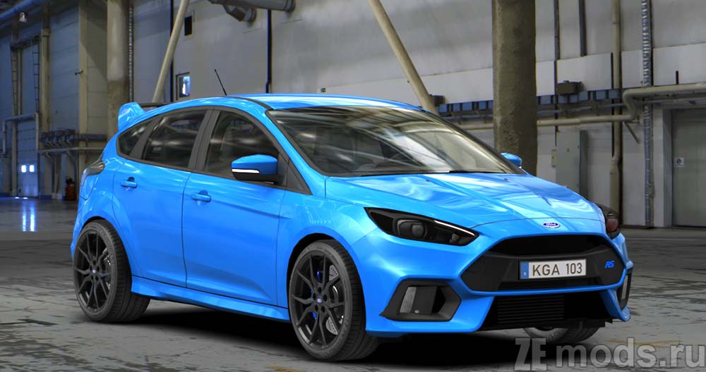 Ford Focus RS 2017 для Assetto Corsa