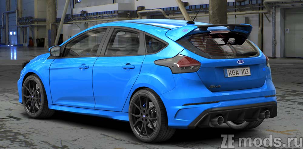 мод Ford Focus RS 2017 для Assetto Corsa