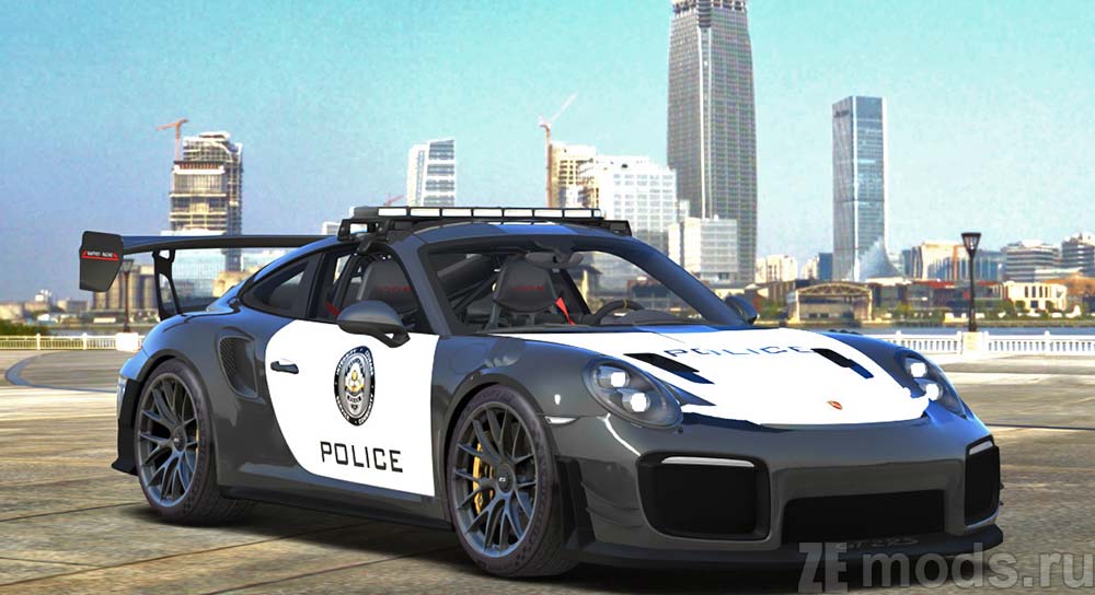 Porsche 911 GT2 Police для Assetto Corsa