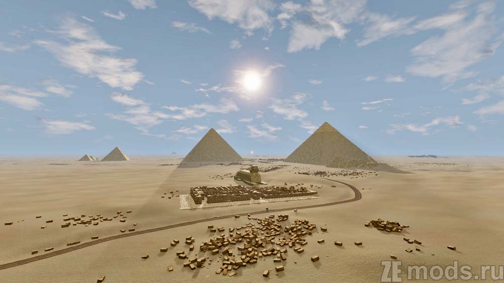 Карта "Ancient Egypt" для BeamNG.drive