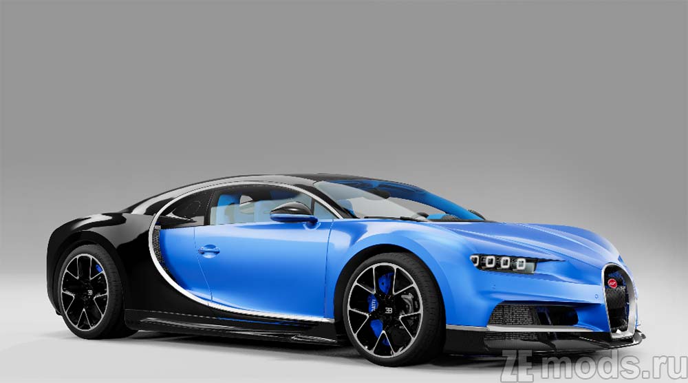 Bugatti Chiron для BeamNG.drive