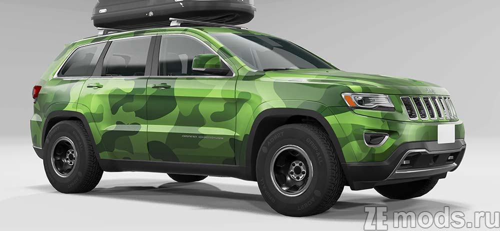мод Jeep Grand Cherokee для BeamNG.drive