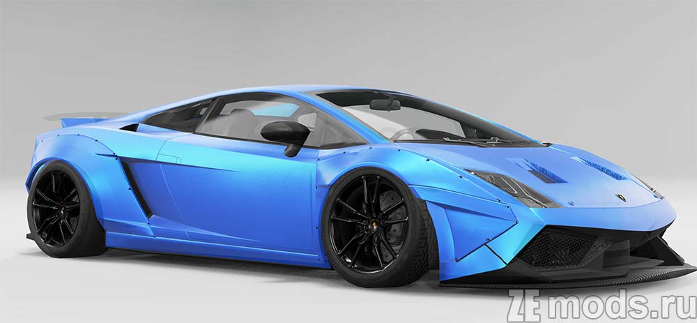 мод Lamborghini Gallardo для BeamNG.drive